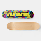 Skateboard Patinage sauvage (Horz)