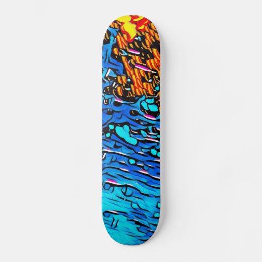 Skateboard Patinage simple et cool (Recto)