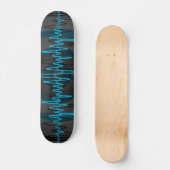 Skateboard Patinage Sound Light Blue Dark (Recto)