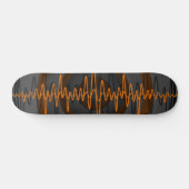 Skateboard Patinage Sound Orange Dark (Horz)