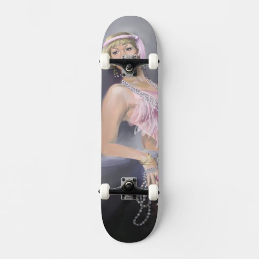 Skateboard Patinage Springtime Flapper (Recto)