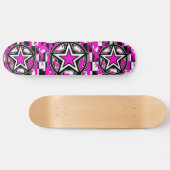 Skateboard Patinage Stars Emo rose par Bradley Boness (Horz)