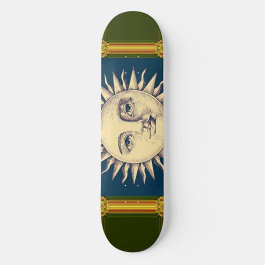 Skateboard Patinage Sun (Recto)