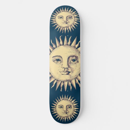 Skateboard Patinage Sun (Recto)