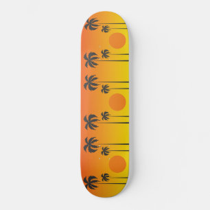 Skateboard Patinage Sunset