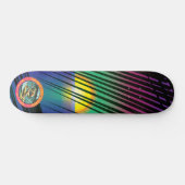 Skateboard Patinage Sunset Palm (Horz)