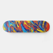 Skateboard Patinage sur feux (Horz)