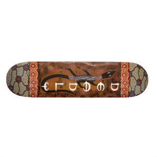 Skateboard Patinage sur la mort de Goanna