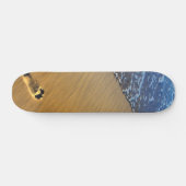 Skateboard Patinage sur la plage (Horz)