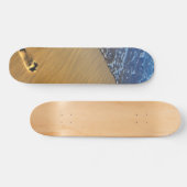 Skateboard Patinage sur la plage (Horz)