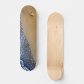 Skateboard Patinage sur la plage (Recto)