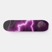 Skateboard Patinage sur lune et éclairage (Horz)