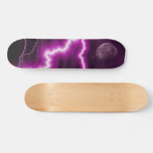 Skateboard Patinage sur lune et éclairage (Horz)