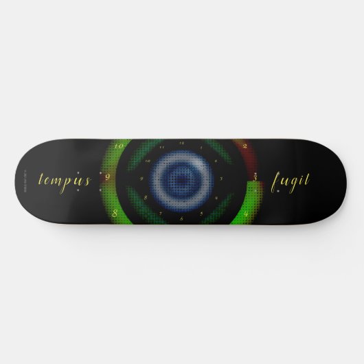 Skateboard Patinage Tempus Fugit (Horz)