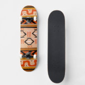 Skateboard Patinage tribal amérindienne (Recto)