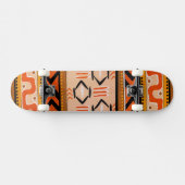 Skateboard Patinage tribal amérindienne (Horz)