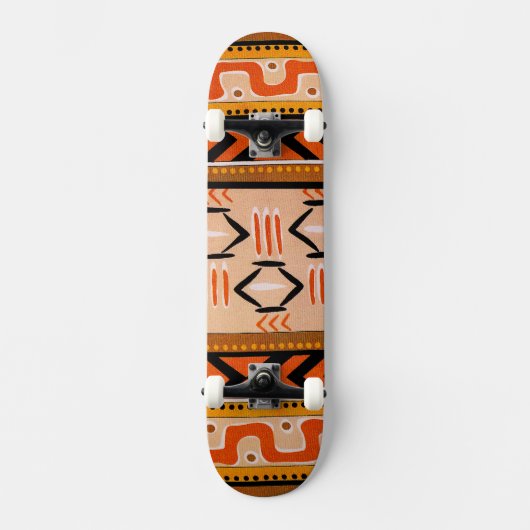 Skateboard Patinage tribal amérindienne (Recto)