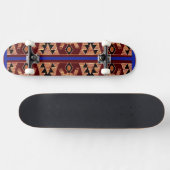 Skateboard Patinage Tribal Inca (Horz)