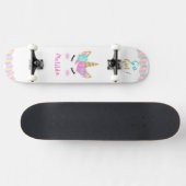 Skateboard Patinage Unicorn pour fille (Horz)