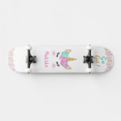 Skateboard Patinage Unicorn pour fille (Horz)