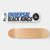 Skateboard Patinage UNIVERSEL ROIS NOIR (Horz)