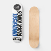 Skateboard Patinage UNIVERSEL ROIS NOIR (Recto)