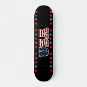 Skateboard Patinage USA (Devant)