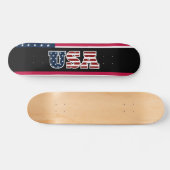 Skateboard Patinage USA (Horz)