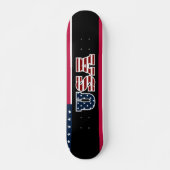 Skateboard Patinage USA (Devant)