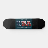 Skateboard Patinage USA (Horz)