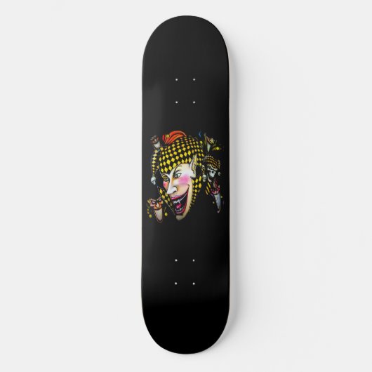 Skateboard Patinage "Vampire Jester 4" (Recto)