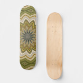 Skateboard Patinage vert Abstrait (Recto)