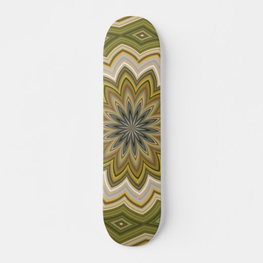 Skateboard Patinage vert Abstrait (Devant)