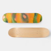 Skateboard Patinage vert orange (Horz)