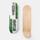 Skateboard Patinage VITAMIN WEED (Recto)
