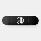 Skateboard Patinage White Dragon (Horz)