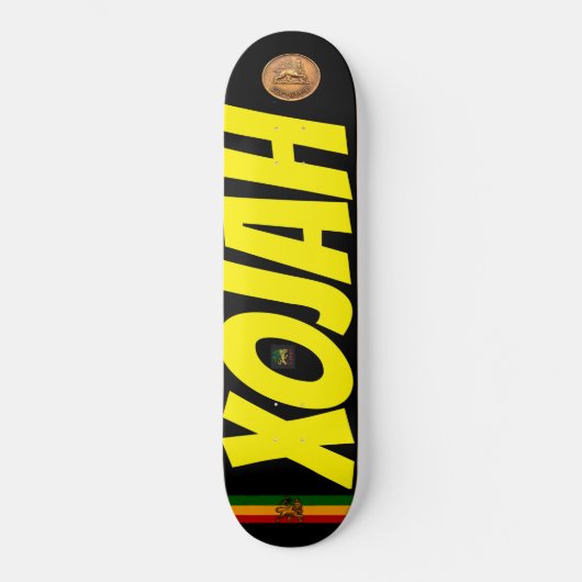 Skateboard Patinage XO JAH (Recto)