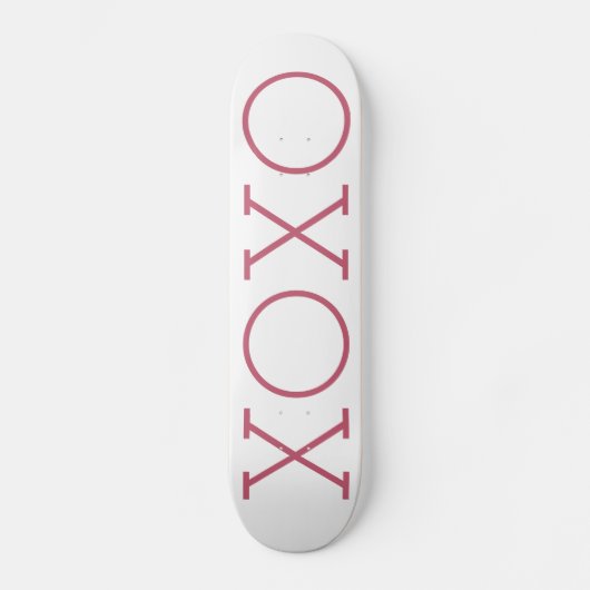 Skateboard Patinage XOXO (Recto)