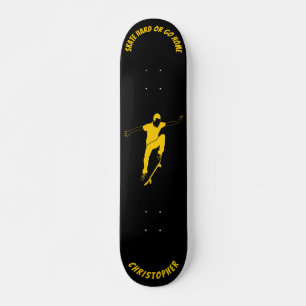 Skateboard Patiner dur ou rentrer à la maison