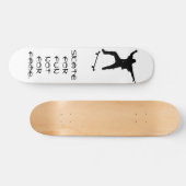 Skateboard Patiner pour le plaisir - pas pour la célébrité (Horz)