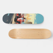 Skateboard Patineta Coche Formula 1 En Autódromo (Horz)