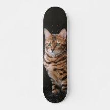 Patineta Gato De Raza Bengala