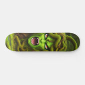 Skateboard Patineta Monstruo De Medusa Verde (Horz)