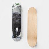 Skateboard Patineta Pantera Caminando En La Nieve (Recto)