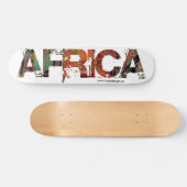 Skateboard Patineta skate l'Afrique Ludodesign (Horz)