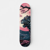 Skateboard Patineta Tigre Feroz Nocturno (Devant)