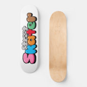 Skateboard Patineur de rue (Recto)
