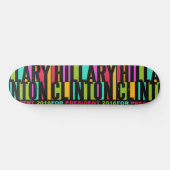 Skateboard Patins colorés Hillary Clinton 2016 (Horz)