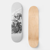 Skateboard Patins Octopus - Black Outdoor Gear (Recto)