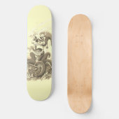 Skateboard Patins Octopus - Black Outdoor Gear (Recto)